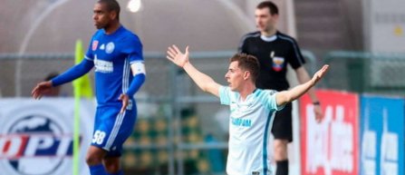 Victorie pentru Zenit, echipa lui Mircea Lucescu, în campionatul Rusiei